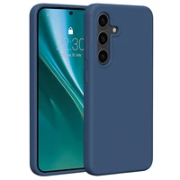 Etteri Silikoninis dėklas for Samsung Galaxy S25 tamsiai mėlynas