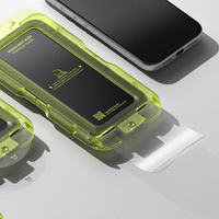 Ringke Easy Slide 2-jų rinkinys grūdintas stiklas iPhone 17 Pro Max - juodas