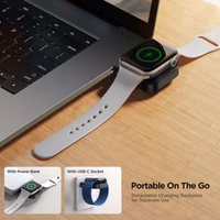 Belaidis įkroviklis Joyroom "JR-WQW03" juodas (Apple Watch)