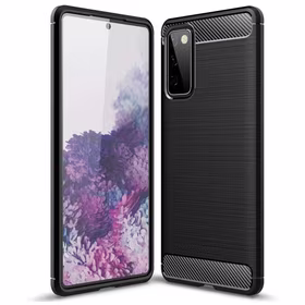 Karbono dėklas SAMSUNG S20 FE / S20 FE 5G - juodas
