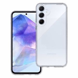 SUPER CLEAR HYBRID dėklas telefonui SAMSUNG A55 skaidrus