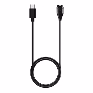 Magnetinis įkroviklis Garmin išmaniesiems laikrodžiams su USB-C - juodas