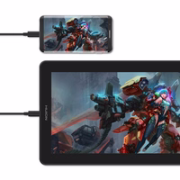 HUION Kamvas 13 grafinė planšetė Žalia 5080 lpi 293,76 x 165,24 mm USB