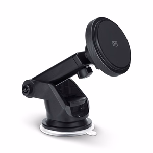 Car charger-holder 3mk Car MagCharger 15W (windshield/dashboard) black