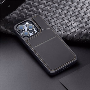 DUX DUCIS dėklas telefonui RAFI II MAG su stovu suderinamas su MagSafe IPHONE 15 Pro juodas