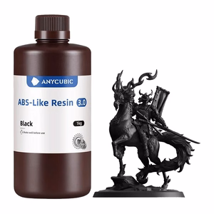 ANYCUBIC ABS tipo derva 3.0 (spalva: juoda)