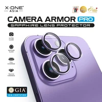 X-ONE Sapphire Camera Armor - Samsung Galaxy S25 Plus fotoaparato apsauga - sidabrinė