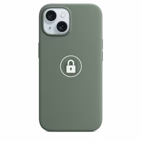 Telefono dėklas "Silicone Case v2" iPhone 15 Plus / Cypress / su pakuote