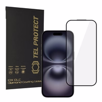 Grūdintas stiklas Tel Protect 10X HD DLC Diamond Coating for Iphone 16/15 (envelope)