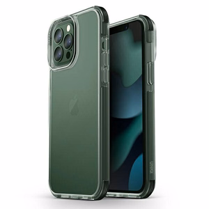 Uniq Combat dėklas telefonui iPhone 13 Pro Max 6.7" - žalias/žalias