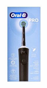 Oral-B VITALITY PRO D103 Box juodos spalvos dantų šepetėlis