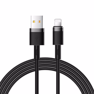 Joyroom Liquid Silicone Data Cable N2 USB-A / Lightning 2.4A 1.2m - чёрный