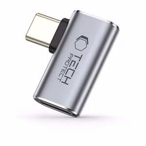 Tech-Protect Ultraboost AA01 USB-C kampinis adapteris - pilkas