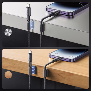 USB kabelis Joyroom SA-50 USB-A to Lightning 3A 1.2m tamsiai pilkas