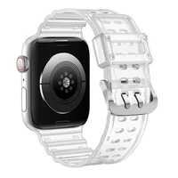 Dirželis Triple Protection Apple Watch 38 / 40 / 41 mm apyrankė – permatoma