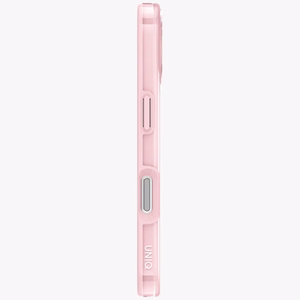 Uniq Clario Magclick įkrovimo dėklas telefonui iPhone 17 – rožinis