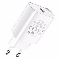 Įkroviklis Hoco N14 (1xUSB-C 20W) baltas