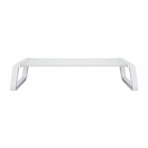 TRUST MONTA stiklinis monitoriaus stovas baltas 25351