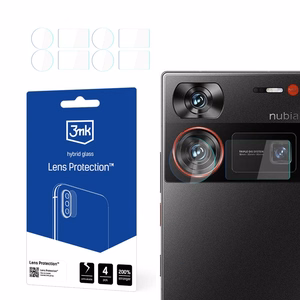 3mk Lens Protection™ hibridinis kameros stiklas Nubia Z60 Ultra telefonui