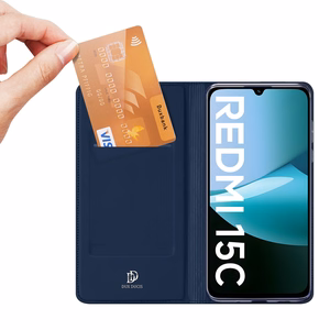 Dėklas Dux Ducis Skin Pro Xiaomi Redmi 15C 4G tamsiai mėlynas