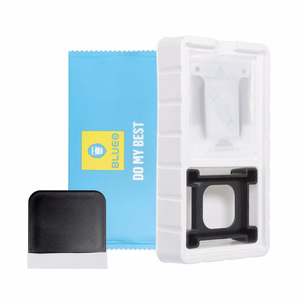 5D Mr. Monkey Apsauginis stiklas - Apple Watch SE / SE 2 / SE 3 44MM juodas (Strong HD)
