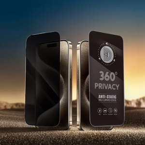 Tempered stiklas Privatumo 360 for iPhone 15 Pro