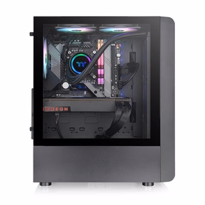 Thermaltake S200 TG ARGB „Midi Tower“ Juoda
