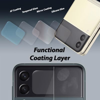 WHITESTONE EZ GLASS 2-PACK grūdintas stiklas GALAXY WITH FLIP 4