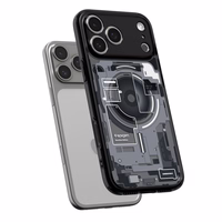 Spigen Ultra Hybrid Magnetinis dėklas telefonui iPhone 17 Pro Zero One - juodas