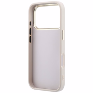 Guess 4G & Big Strass Logo dėklas, skirtas iPhone 17 Pro / 18 Pro – spalva: rožinė