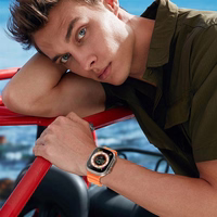 TECH-PROTECT ICONBAND PRO APPLE WATCH 4 / 5 / 6 / 7 / 8 / 9 / SE / ULTRA 1 / 2 (42 / 44 / 45 / 49 MM) ORANŽINIS