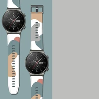 Dirželis Moro Huawei Watch GT2 Pro silikoninis dirželis apyrankė - raštas 3