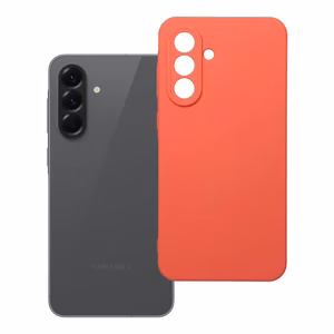 SILIKONINIS dėklas telefonui SAMSUNG A56 5G persikinis