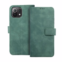 TENDER knygos dėklas telefonui XIAOMI Redmi Note 10 Pro / Redmi Note 10 Pro Max žalias