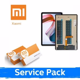 LCD ekranas suderinamas su Xiaomi Redmi Pad 10.61'' (2022) juodas su rėmeliu (Service Pack)