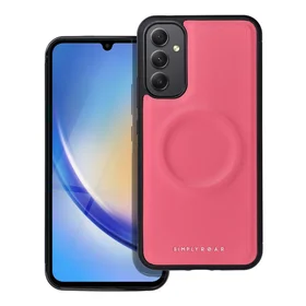 ROAR dėklas telefonui MAG MORNING skirtas SAMSUNG A34 rožinis