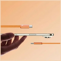 Laidas USAMS U96 60W USB-C į USB-C 1.2m mėlynas