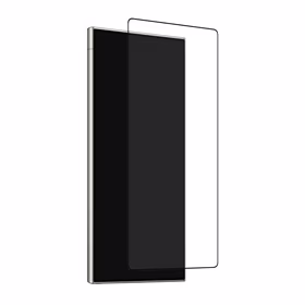 Puro Frame Grūdintas stiklas for Samsung Galaxy S26 Ultra - with juodas Frame