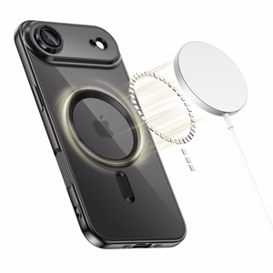Tech-Protect MagFlex Magnetinis dėklas telefonui iPhone 17 Air - Skaidrus juodas