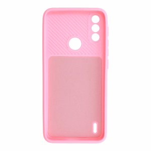 Camshield Soft dėklas telefonui Motorola Moto E7 Power/E7i Power šviesiai rožinis