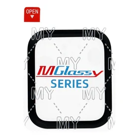 MUSTTBY stiklas + OCA skirtas APPLE Watch Series 4/5/6/SE – 40MM