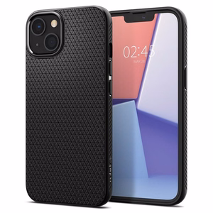 Spigen Liquid Air iPhone 13 dėklas - matinė juoda
