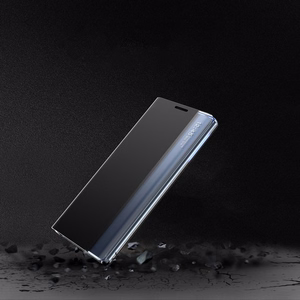 Naujas miego dėklas knygos tipo dėklas su stovo funkcija Samsung Galaxy A72 4G juodas