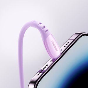 Joyroom S-A59 Vibrant Series 60W USB-C - USB-C Laidas 1.2m - violetinis