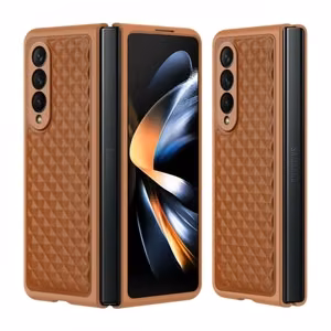 Dėklas Dux Ducis "Venice" skirtas Samsung F936 Z Fold4 rudas