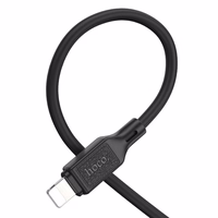 Kabelis USB-C į Lightning Hoco PD 20W 1 m X90 juodas