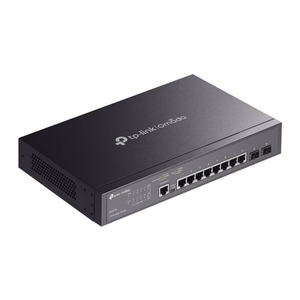 TP-LINK TL-SG3210 Managed L2 Gigabit Ethernet (10/100/1000) Power over Ethernet (PoE) juodas
