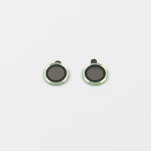 Rinkinys of lens glasses for iPhone 17 žalias