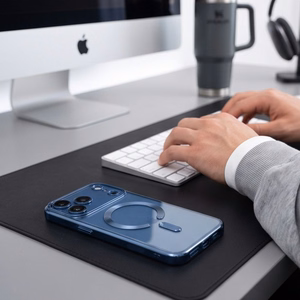 Tech-Protect MagFlex MagSafe  iPhone 18 Pro Max / 17 Pro Max dėklas, šviesiai mėlynas