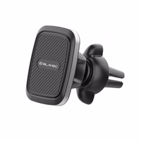 Blavec Automobilio laikiklis BH-06 magnetinis prie priekinio stiklo ir oro angos (BH06-MAVWSB) juodas